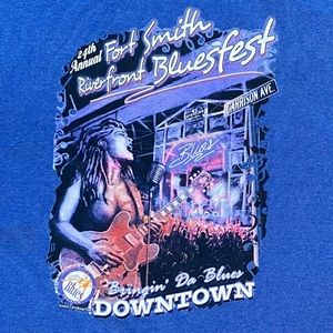 Fort Smith 24th annual Riverfront Blues Fest Tee